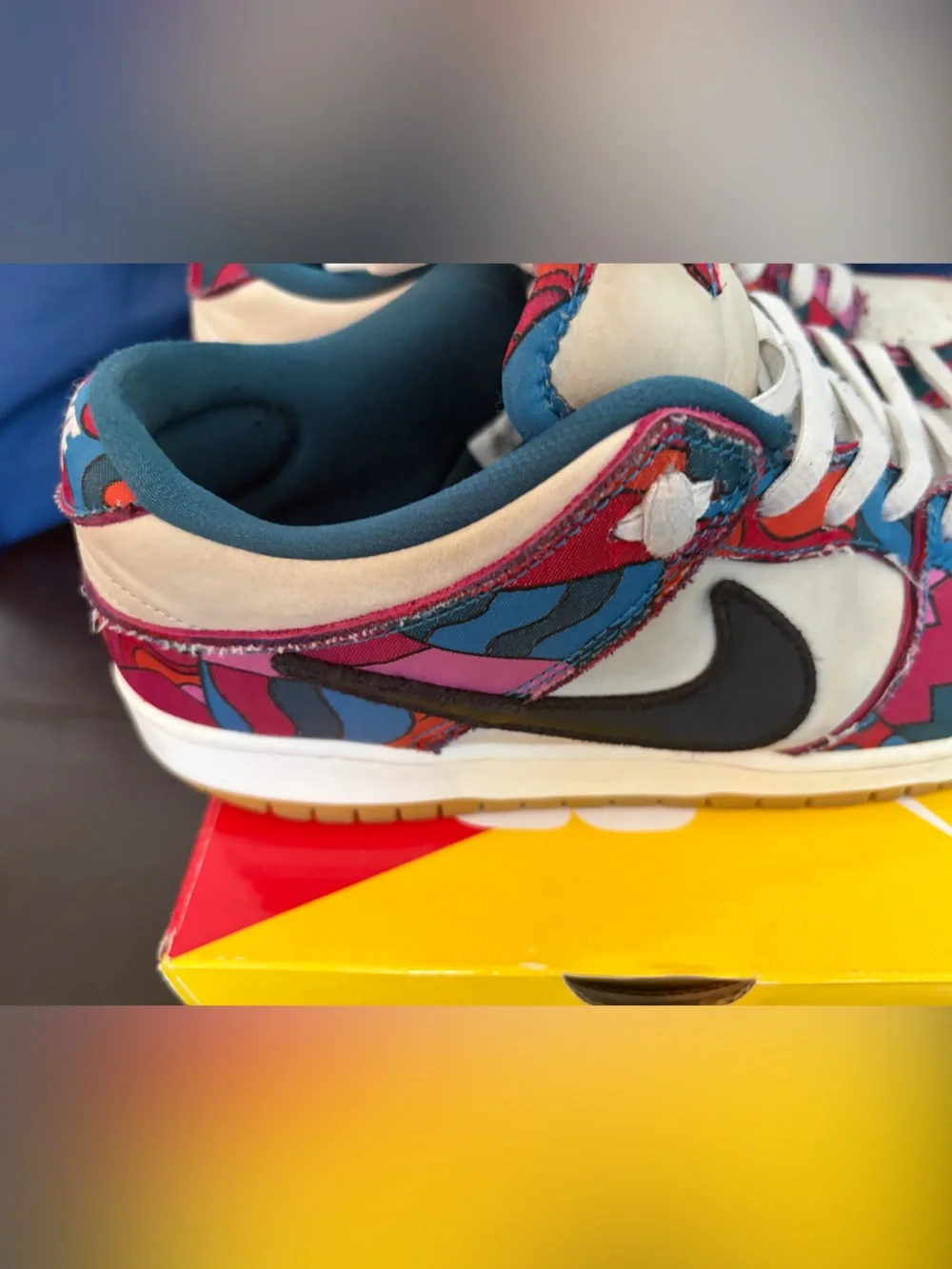 SB Dunk Low Parra Size 10